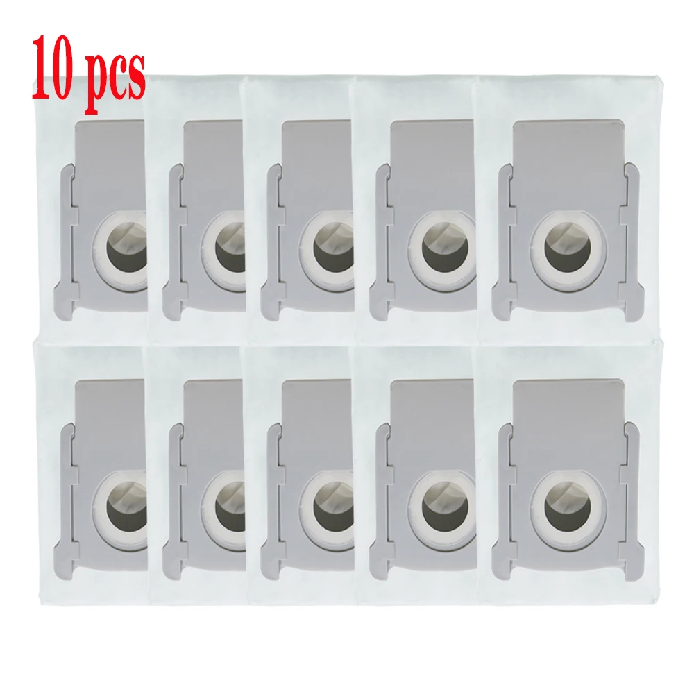 

10 Pcs For Irobot Roomba I7 I7+ Plus E5 E6 Robot Vacuum Cleaner Dust Bag Filter Bags Robotic Vacuum Cleaner Bag Accessorie
