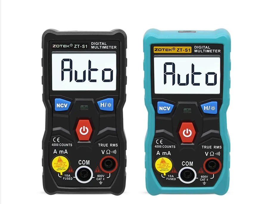 Цифровой мультиметр тестер autoranging True rms automotriz Mmultimetro с NCV ЖК-подсветкой+ фонарик как RM403B