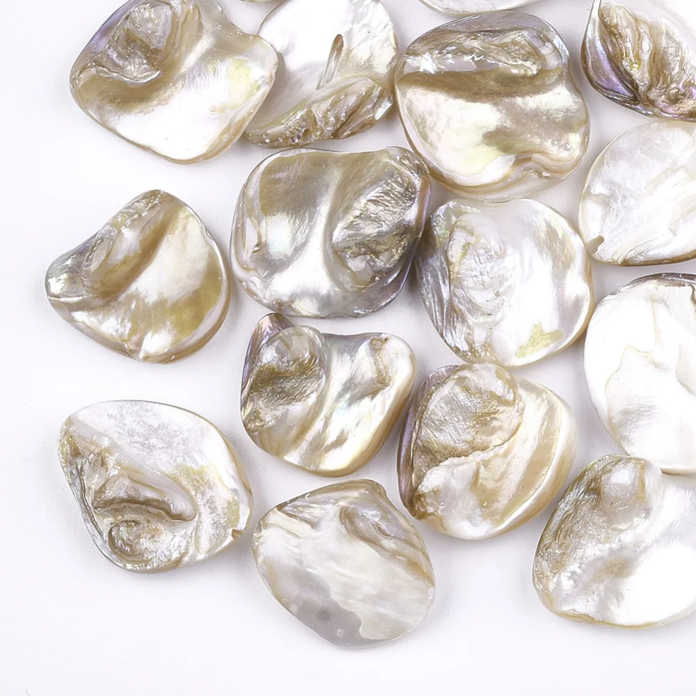 500g чип Sea Shell жемчужные бусины для самостоятельного изготовления ювелирных