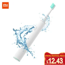 Mijia Sonic Electric Toothbrush Rechargeable Waterproof USB Wireless Charging Mi APP Control Smart Tooth Brush Ultrasonic