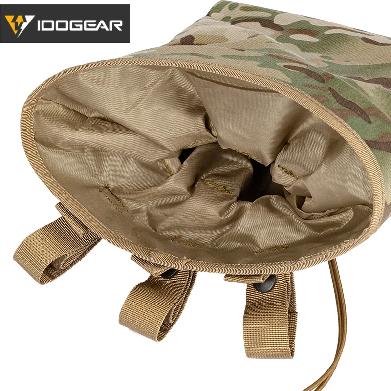 IDOGEAR Tactical Magazin Dump Pouch Molle Mag Tropfen Beutel Recycling Tasche Lagerung Werkzeug Tasche 3550