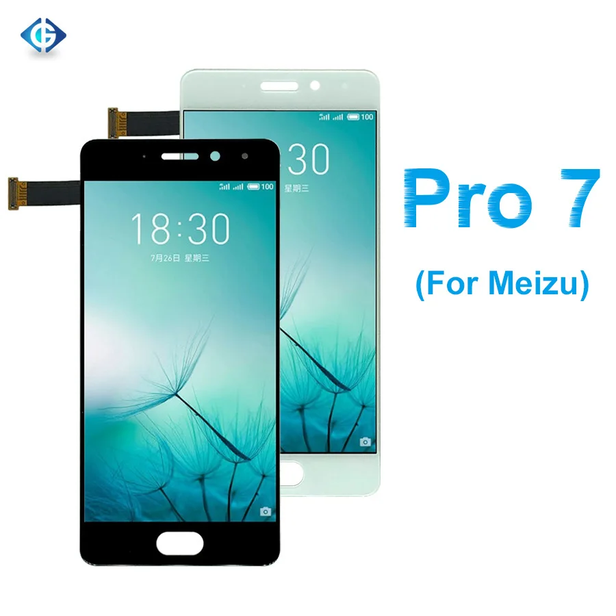 Полный ЖК дисплей 5 2 дюйма для Meizu Pro 7 с сенсорным экраном в сборе + рамка полный
