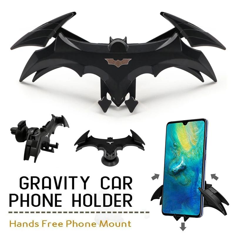 

Car Vent Bat Mount Auto Phone Mount Cool Phone Mounts for Car 360 Degree Rotation For DOY