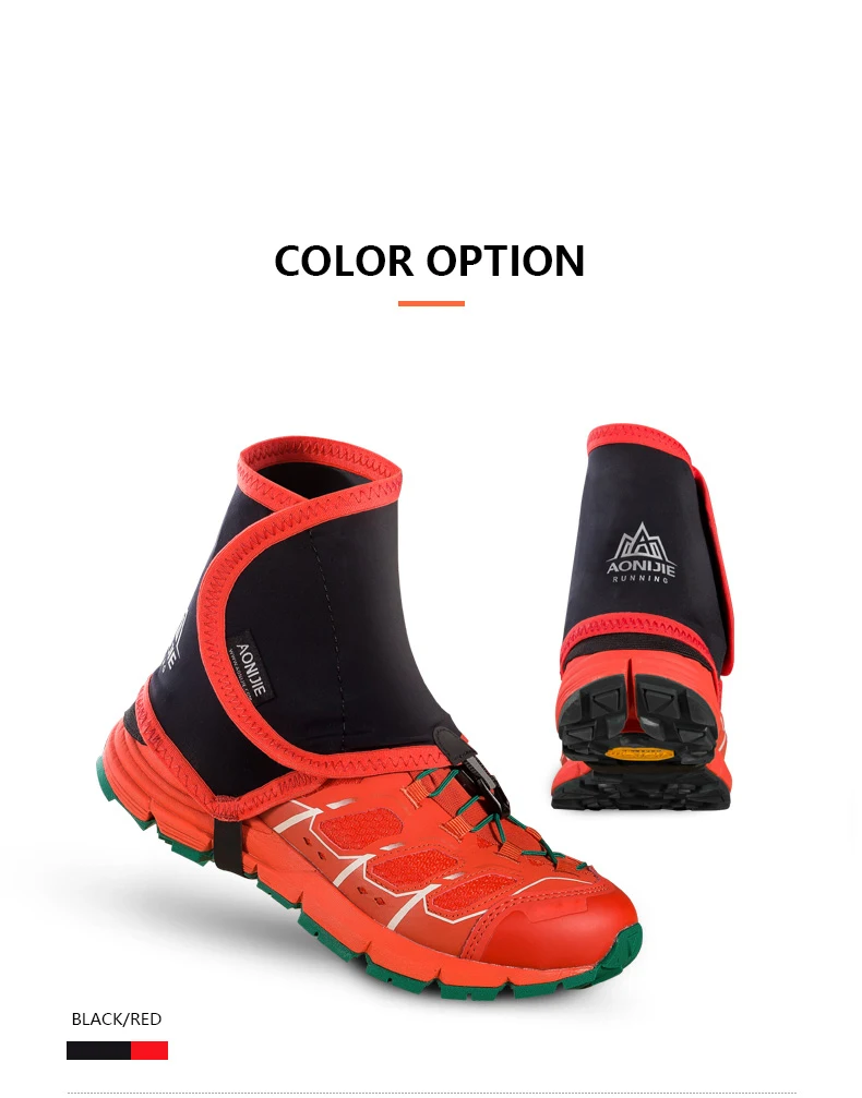 outdoor protective covers on Outdoor Unisex Shoe Cover High Trail Reflective Gaiters Protective Sandproof Shoe Covers Running Jogging Marathon Hiking E940 Aliexpress
