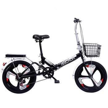 

20 Inch Free Installation Folding Bicycle Adult Ultra Light Speed Portable Portable Adult 20 Inch Small Bicycle folding bike