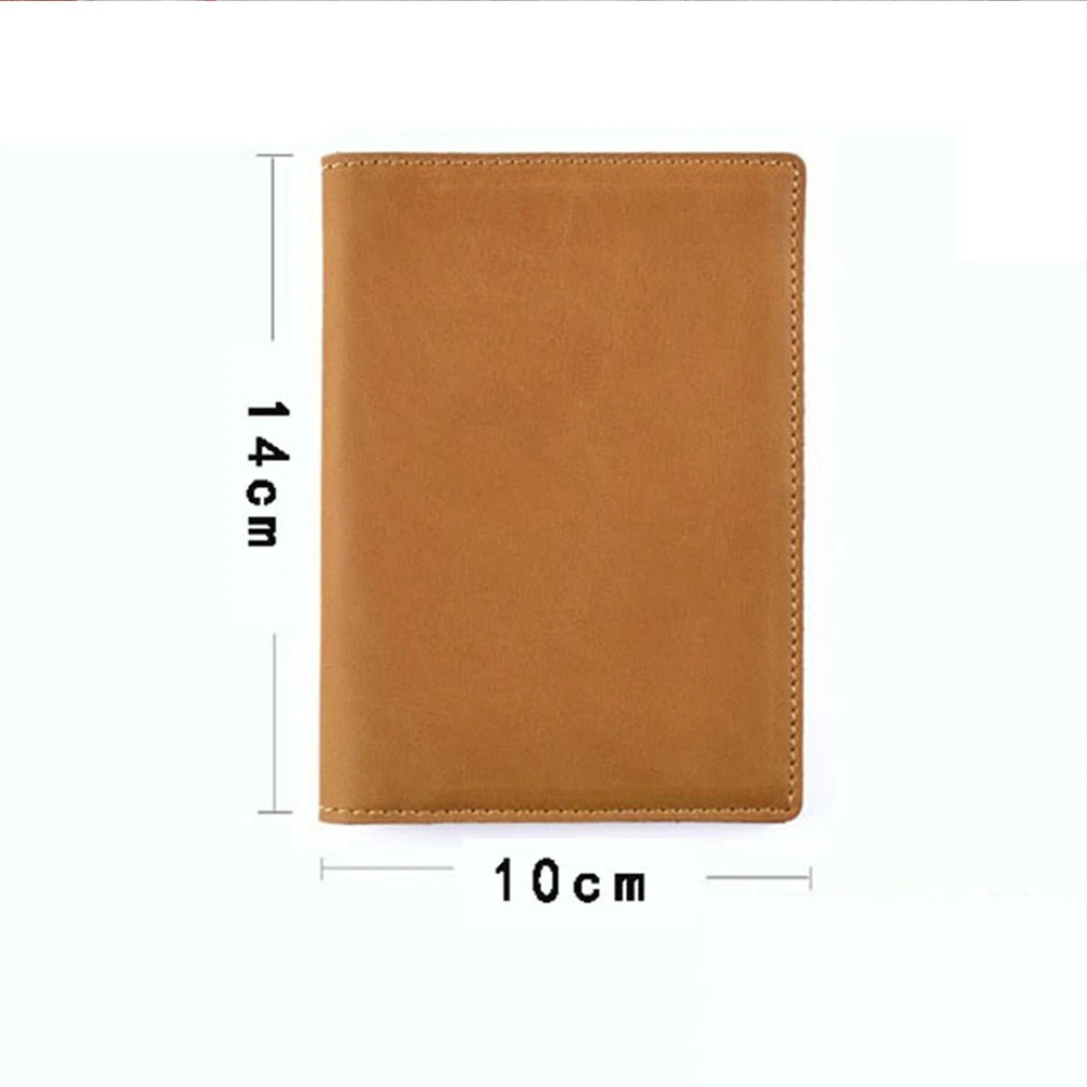 Fromthenon Couro Vintage Passaporte Titular Notebook Cover Case Documento Viagem Coreano Bolso do Negócio Air Ticket Estojo Protetor - Imagem 6