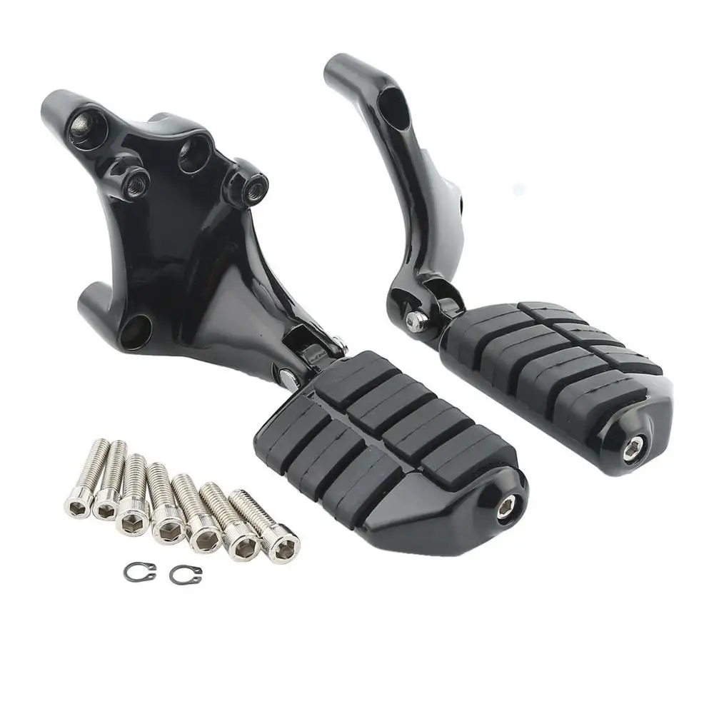 

Motorcycle Footrest Foot Pegs Mount Bracket For Harley Sportster XL1200 883 Custom 2014-2020