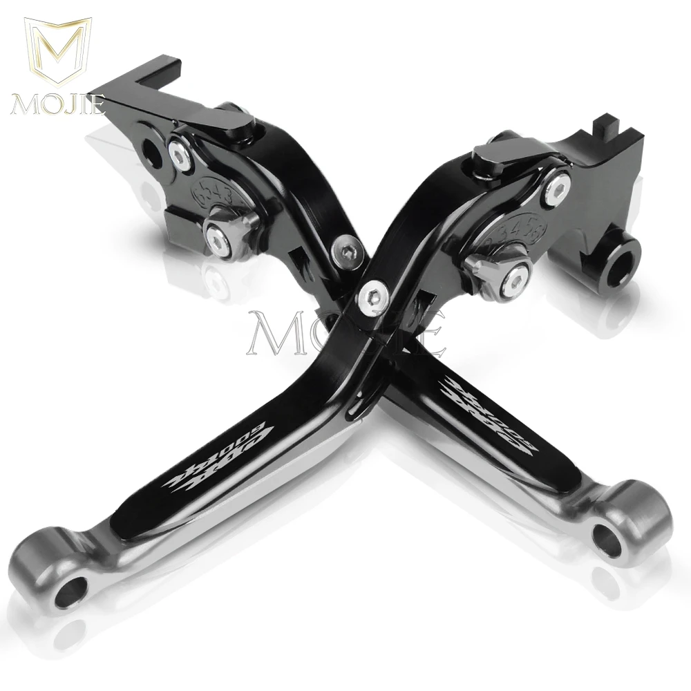 Мотоцикл CBR600RR Рычаги Тормозная система сцепления для Honda CBR 600 RR CBR600 RR 2007- CNC рычаги Тормозная система сцепления - Цвет: Black Titanium