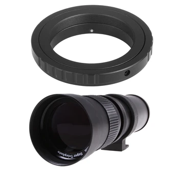 

Adapter for T2 Lens to Nikon F Mount Camera Body with 420-800mm F/8.3-16 Telephoto Zoom Lens