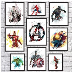 Cuadro de personajes de Marvel de Disney, pintura de superhéroes de Los Vengadores, 5D, manualidades, bordado, regalo para niños, mosaico, decoración del hogar