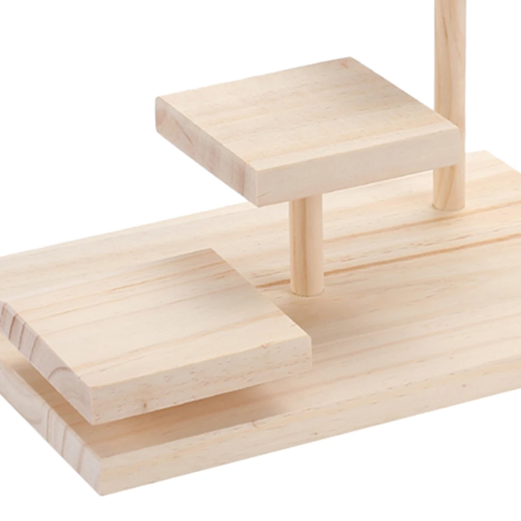 Sunglasses Rack Glasses Wooden 3-tier Display Retail Store Show Stand Holder