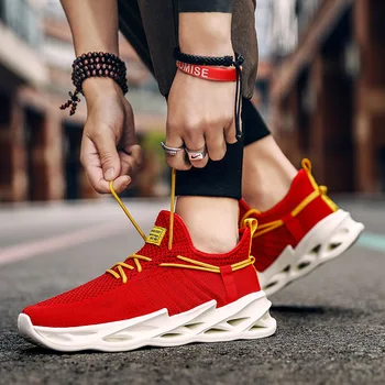 

Classic Men Sneakers Fashion Mesh Breathable Men's Casual Shoes Outdoor Walking Jogging Shoes Mens Shoes Zapatos Hombre Footwear