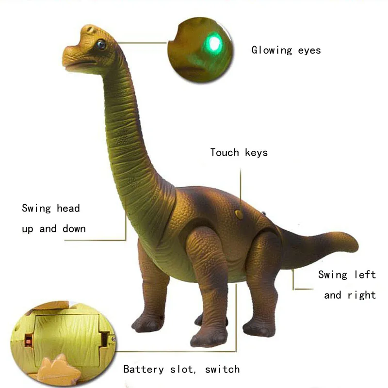 walking brachiosaurus toy