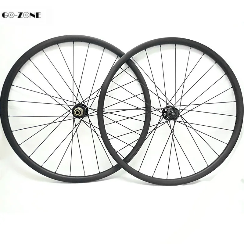 Mtb дисковые колеса Асимметричные 33x30 мм бескамерные ruedas MTB 27,5 novatec D791SB D792SB 100x15 142x12 650B карбоновая колесная стойка 1420