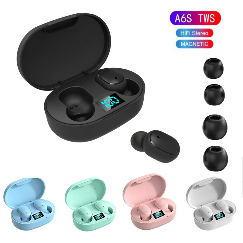 TWS Bluetooth 5.0 Беспроводные наушники с шумоподавлением автоматическое подключение