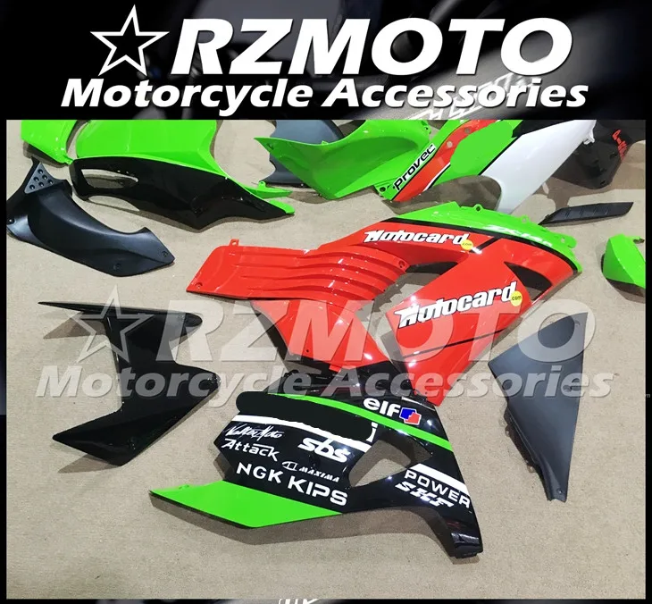 ABS мотоцикл обтекатель комплект для KAWASAKI ZX-14R 2006-2011 год кузов литьевая форма Магазин № 2201