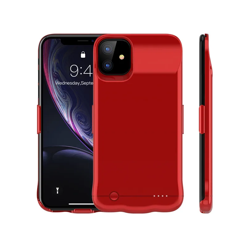 Чехол для зарядного устройства для iPhone 11, чехол для внешнего аккумулятора, комплект для зарядки, запасной чехол для iPhone11, задняя крышка для аккумулятора