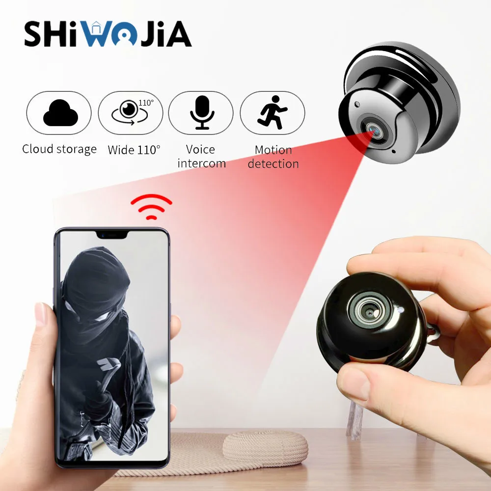 

INQMEGA 1080P Wireless 2MP Hidden Mini Ptz Camera Wifi Home IR Motion Baby Monitorurity Video CCTV Wireless Camera