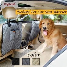 Автомобильная сетка для питомцев, барьер для собак, автомобильное сиденье, моющийся барьер, водонепроницаемый нейлоновый задний сиденье, изолирующая сетка для путешествий, безопасность для питомцев, щенков, забор