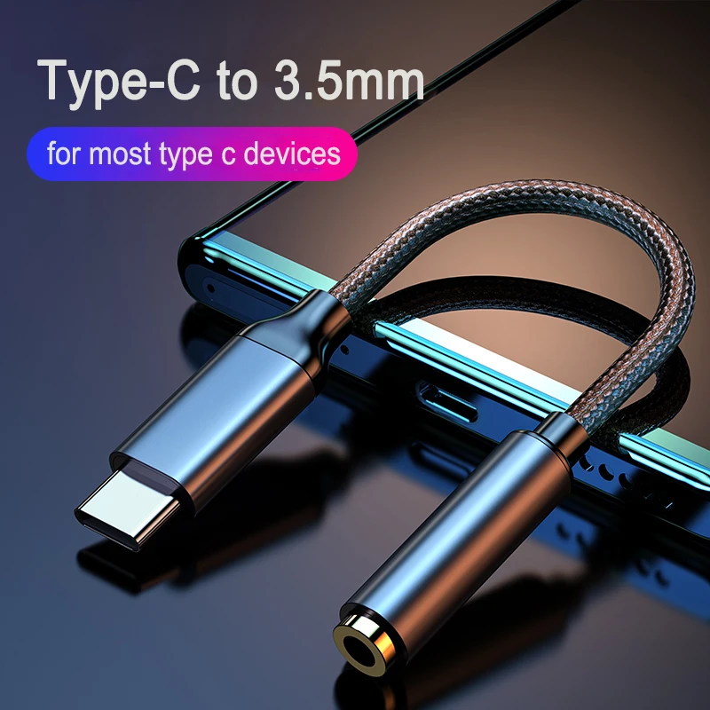 Адаптер для наушников типа C Usb к разъему Aux 3 5 мм адаптер Oneplus 10 Pro 9rt 9r 9 Nord 2 5g Samsung S21