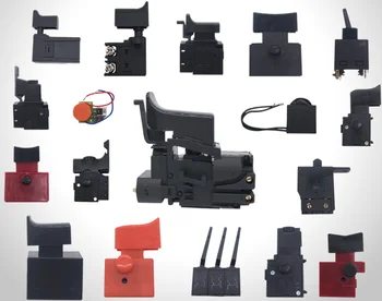 

AC 250V/4A 6A Lock ON Adjustable Speed Control CW/CCW Switch For Electric Hand Drill Power Tool Trigger Switches