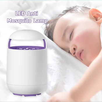 

LED Mosquito Lamp Nonradiative Light Wave Electric Mosquito Repellent Lamp