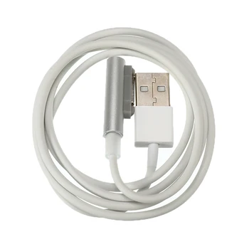 

1Pcs Magnetic USB Charging Cable for SONY Xperia Z3 Compact Z3 Mini Z2 Tablet Z1 XL39h L55H L50T L55W Wire Black White 1m