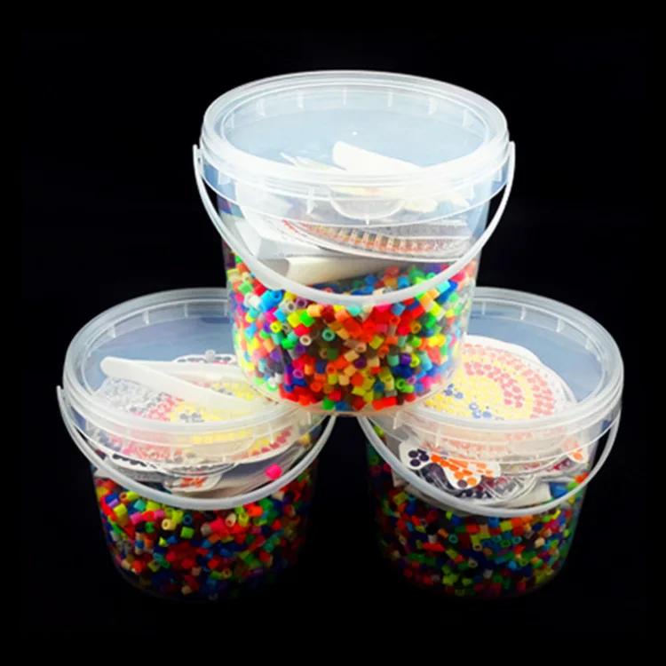 Детская развивающая игрушка DIY 5 мм Fight Beans 3D головоломка модель Волшебная фасоль набор 5000, чтобы отправить 3 шаблона