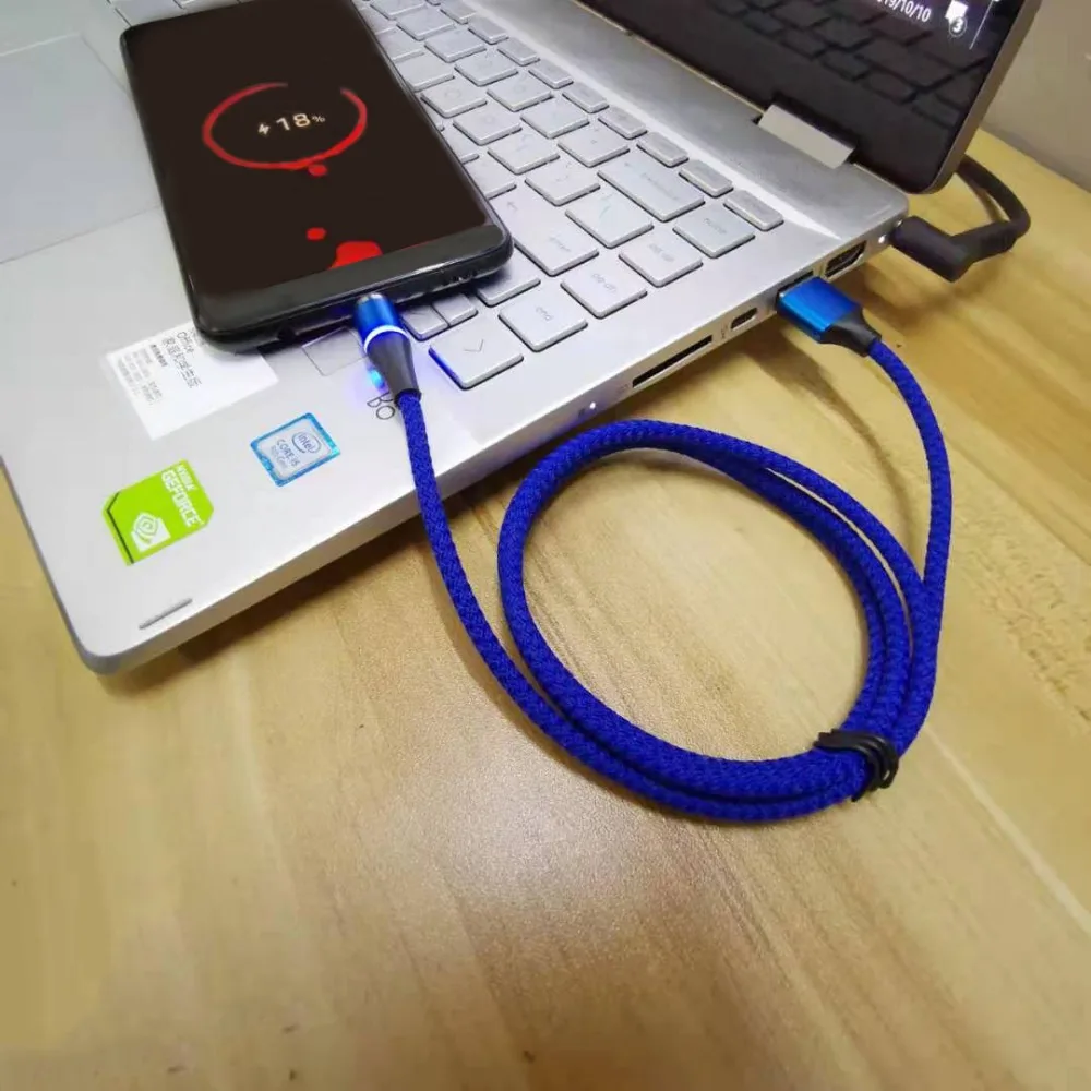 Поддержка передачи данных type-C 3A Быстрая зарядка USB C Магнитный кабель Micro USB шнур для мобильного телефона для iPhone