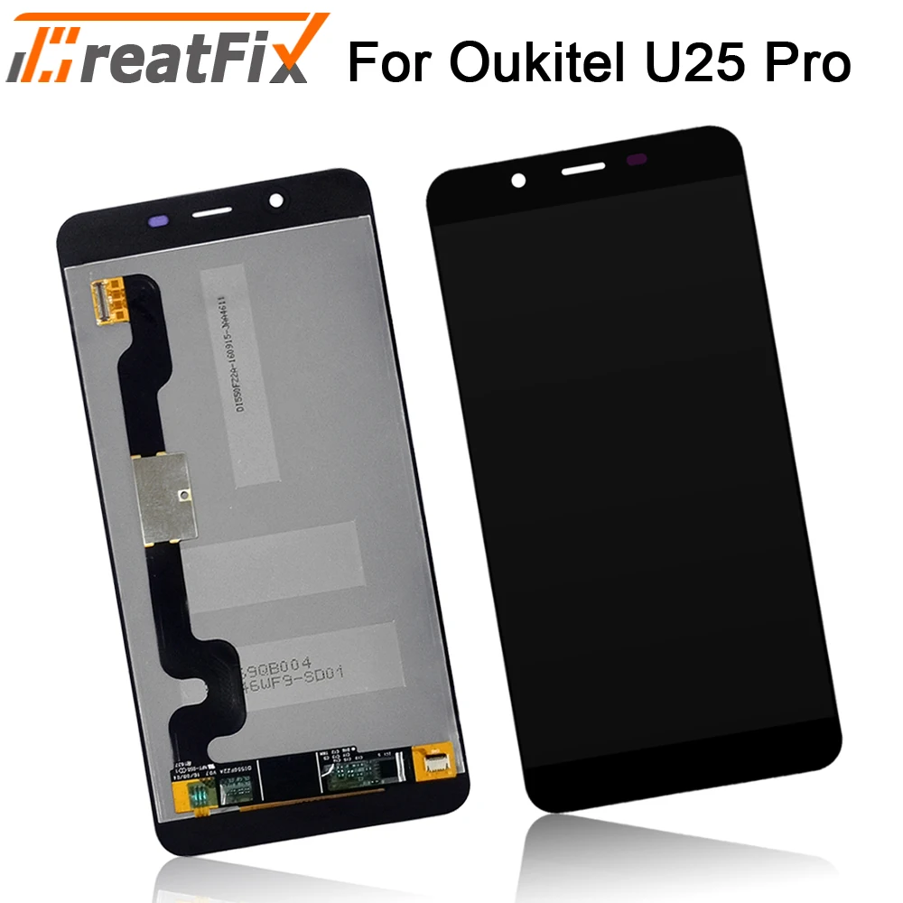 

For OUKITEL U25 PRO LCD Display+Touch Screen 100% Original Tested LCD Digitizer Glass Panel Replacement For U25 PRO