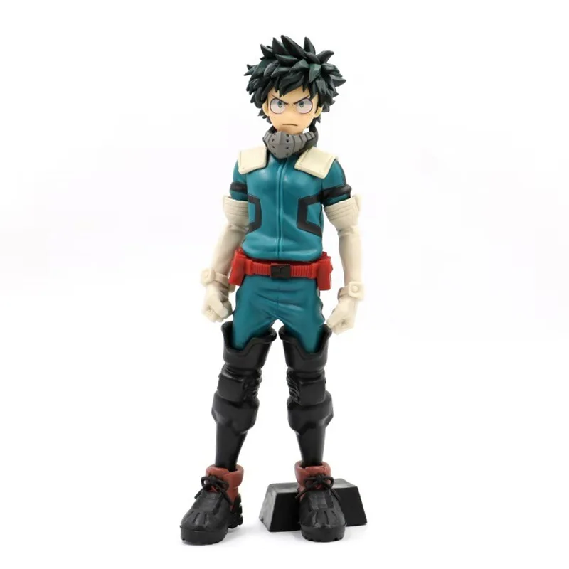 My hero Academy Аниме Фигурка 25 см Deku фигурка ПВХ модель игрушки 19 см bakugou кацуки/Todoroki Shoto фигурка украшения - Цвет: 25cm without box