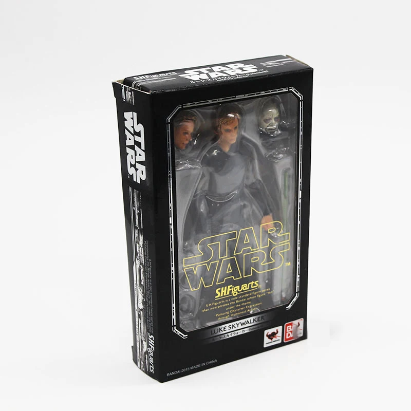 SHF Star Wars Luke Skywalker ПВХ фигурка модель игрушка; подарок 15 см