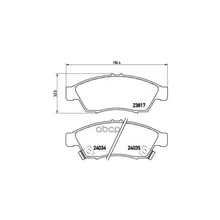 Колодки Тормозные Suzuki Liana 02 Передние Brembo P79014 Brembo арт. P79014
