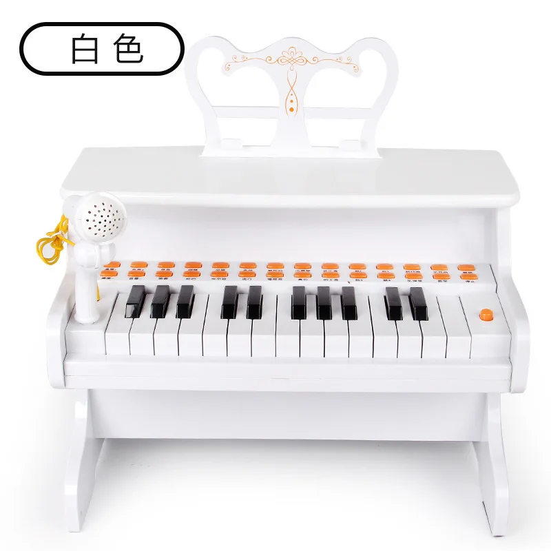 

Polaroid Children Small Piano Multi-functional GIRL'S Toy Beginner Baby Electronic Keyboard Beginners 1-2-3-6 Weeks-Year-Old