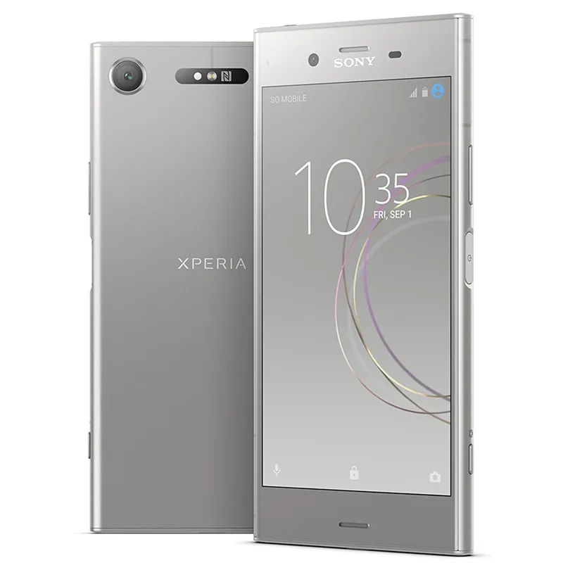 Смартфон sony Xperia XZ1 G8341 с одной sim-картой LTE 5,2 дюймов 4 ГБ ОЗУ 64 Гб ПЗУ Восьмиядерный с поддержкой NFC отпечатков пальцев - Цвет: Warm Silver