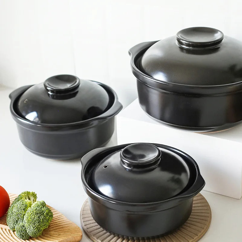 Керамика кастрюля для супа бытовой газовый высокая термостойкость газовая