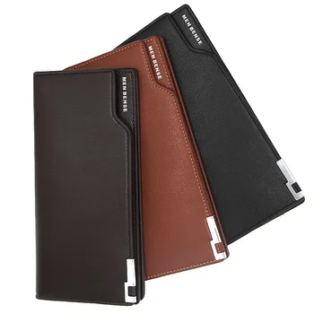 

Manufacturers Direct Selling MEN'S Wallet Long Large Capacity Multi Card Bit Fashion Clutch Bag Top Grade Leather Bag Wholesale