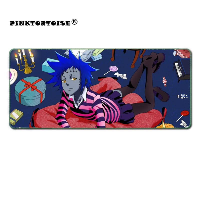 

PINKTORTOISE Anime D.Gray-man MousePad Large Locking Edge Speed Game Gamer gaming Mouse pad Soft CSGO Dota 2 Notebook mat