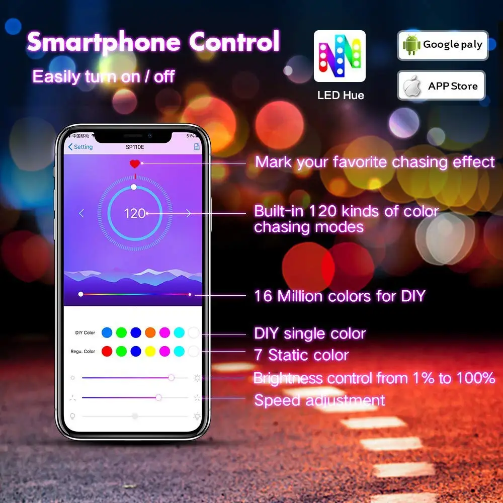 Bluetooth App Pixel light Led контроллер RGB/RGBW контроллер для WS2811 WS2812B WS2812 SK6812 WS2801 Светодиодная лента IOS Android