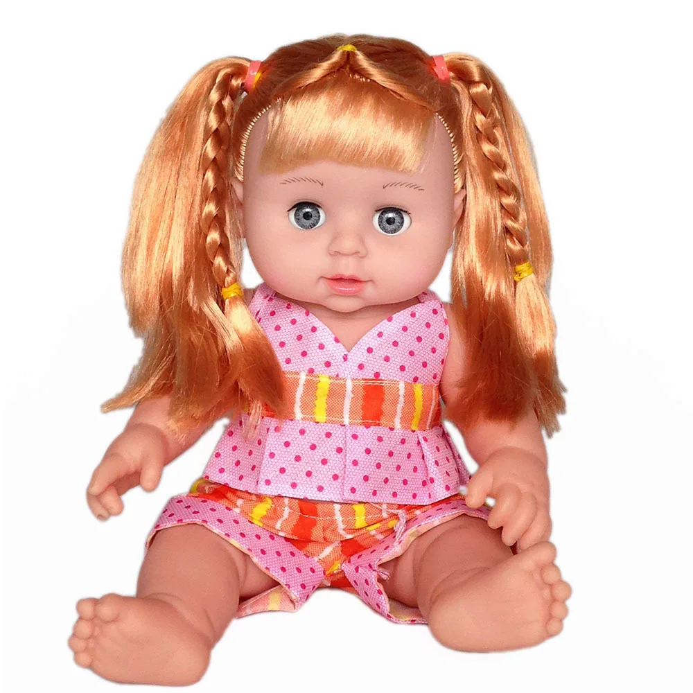 30CM Baby Reborn Dolls Vinyl Toys For Girls Sleeping Accompany Doll Reborn Beautiful Lower Price Birthday Present