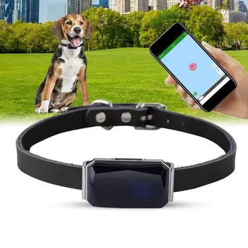 

Black Waterproof Electric Pet Dog Training Collar Puppy Dog Mini Tracking Anti-Lost GPS Pet Collar Puppy Dog Harness Leash
