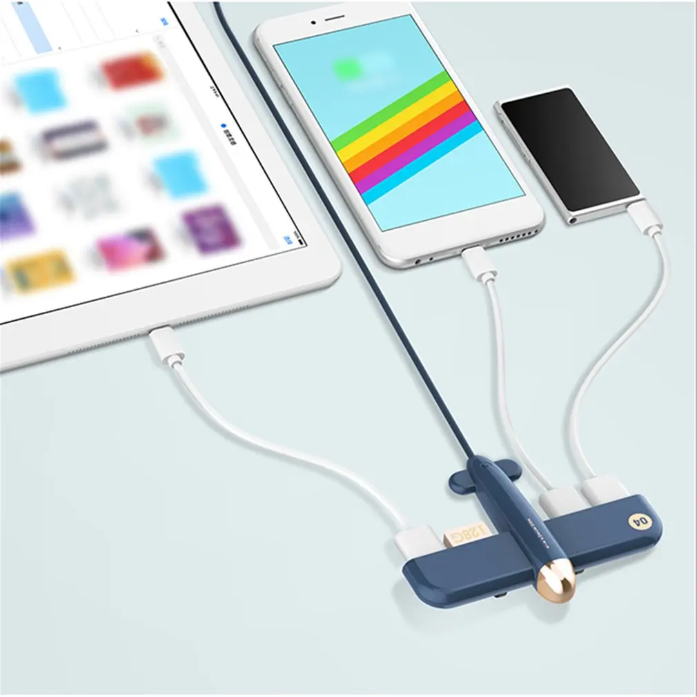 usb-хаб 2,0 Мульти USB 2,0 концентратор 4 порта самолет 4 порта концентратор USB Высокоскоростной концентратор USB разветвитель для ПК Компьютерные аксессуары