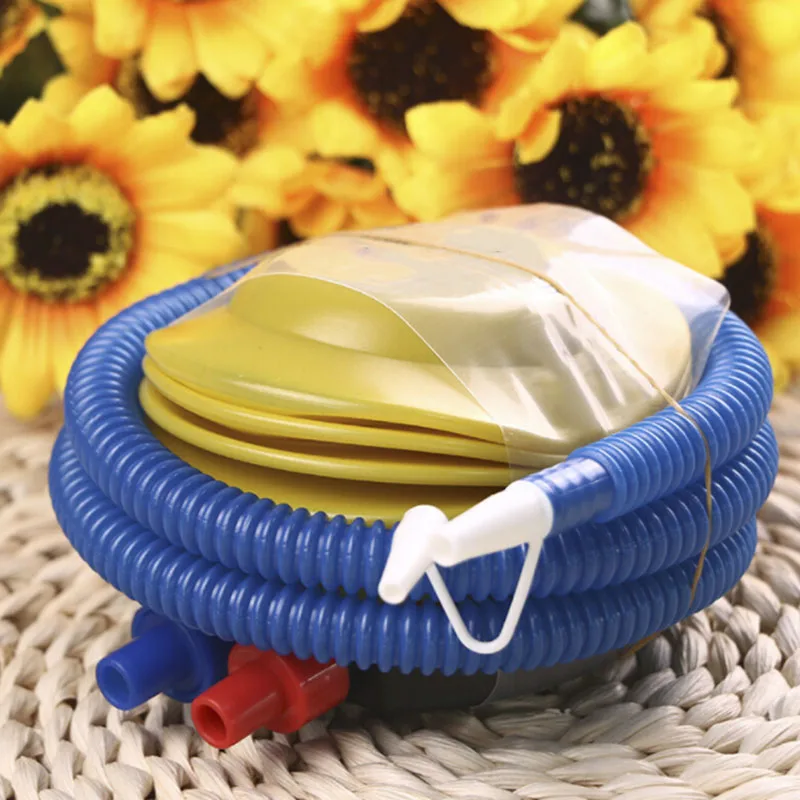 Portable Foot Air Pump Balloon Bed Boat Ball Inflator Party Accessories Blower