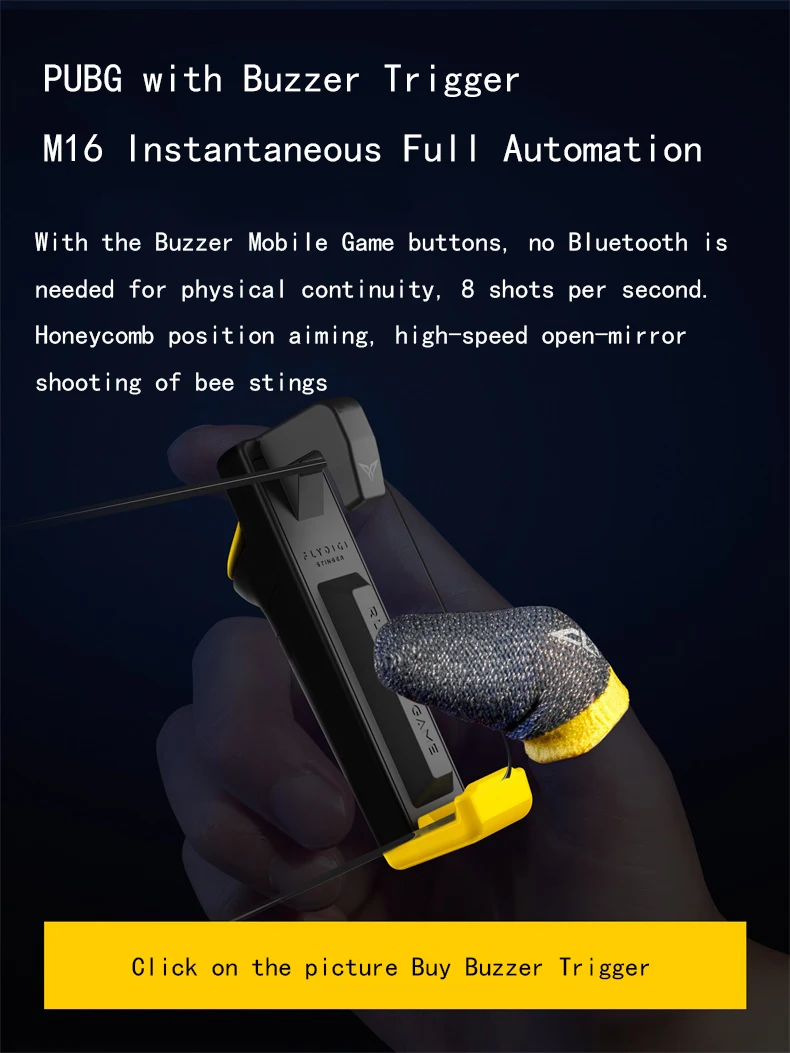 Flydigi Beehive Sleep-proof Sweat-proof Finger Sleeve, PUBG и другие профессиональные пальцы с сенсорным экраном