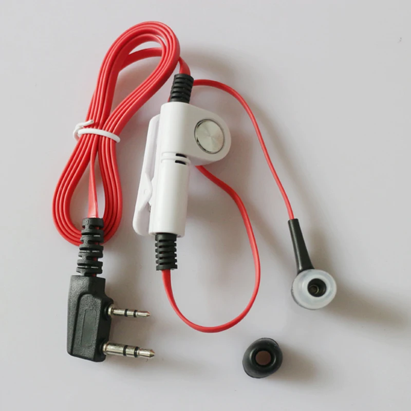 10x наушник bluetooth гарнитура для 2-контактный QUANSHENG PUXING WOUXUN HYT UV-5R GT-3 Kenwood TK-240 TK-248 TK-249 TK-250 радио