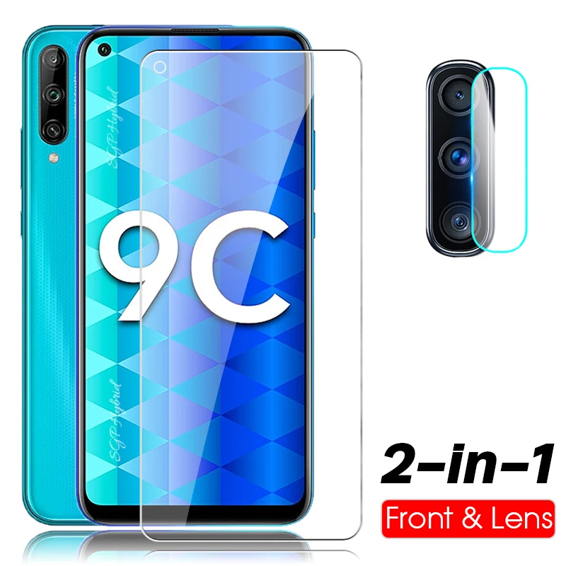 Защитное стекло для экрана и объектива камеры Huawei honor 9c 2020 | Мобильные телефоны