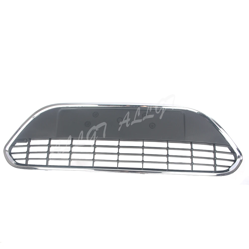 Нижняя решетка для бампера с Сотами Ford Focus Sedan 2009 2010 2011 2012 2013 2014 2015|Гоночные