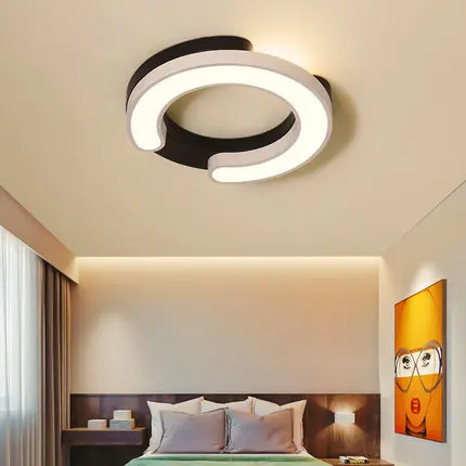 

Simple modern warm and romantic master bedroom creative living room study room ceiling lamp