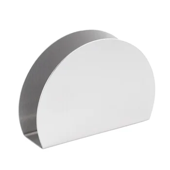 

Vertical Semicircle Paper Tissue Dispenser Stainless Steel Serviette Stand Napkin Holder for Home Restaurant (Silver)