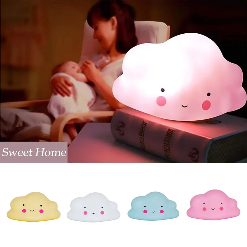 

LSL LED Night Light Cute Clouds Children's Bedroom Lights Holiday Decoration Toys Decoration Lights Party Christmas Birthday